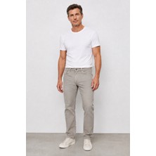 Bihan Store Erkek Spor Kesim Beş Cepli Denim Pantolon Mc Clap 017-BEJ