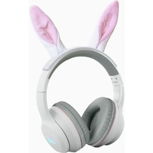 Kidywolf Kidyears Tavşan Çocuk Bluetooth ve Kablolu Kulaklık