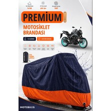 Motobros Motosiklet Brandası Yamaha MT25 Motor Brandası Motor Örtüsü Su Geçirmez Paraşüt Kumaş Uv Korumalı Premium