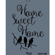 Rich New Seri N-429 Stencil 35X25 cm