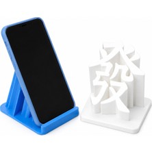 Yapı3D Çok Amaçlı Telefon Standı | Masaüstü Telefon Tutucu | Dikey Telefon Standı | Şık Masa Düzenleyici