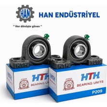 Hth UCP209 Yataklı Rulman 2 Adet
