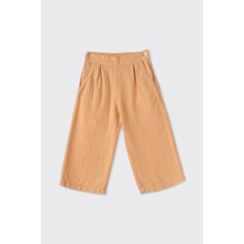 Panço Kız Bebek Bol Paça Bilek Boy Somon Pantolon