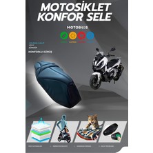 Motobros Volta Apec Apx7 Uyumlu Konfor Sele Kılıfı Visco Sünger (Yırtılmaya Dayanıklı)