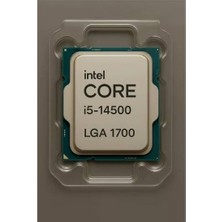 Intel Core I5 14500 14 Core 5.0 Ghz 24MB 1700P 65W Tray (Kutusuz) (Fansız) (14. Nesil) (Vga)