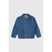 Panço Erkek Bebek Indigo Ceket