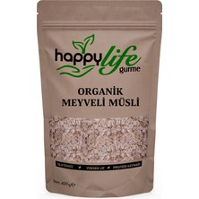 Mhs Happylife Organik Meyveli Müsli 400 gr