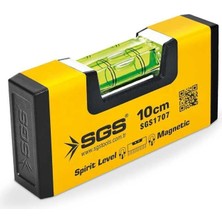Sgs 1707 Mıknatıslı Su Terazisi 10 cm