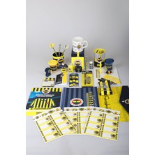 x Dekomus Lisanslı Fenerbahçe 1907 Desk Collection 30 Parça Kırtasiye ve Hobi Seti Kupa,bardak Altlığı,efsane Formalar Boyama Kitabı