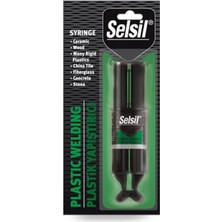 Selsil Enjektör Tip Plastik Yapıştırıcı 28 gr
