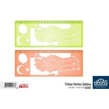 Hatas Türkiye Haritası Şablonu 1 Adet