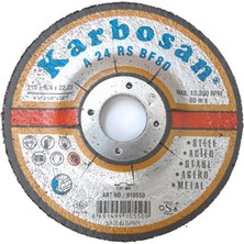Karbosan Metal Taşlama Diski 115X6,4X22,23