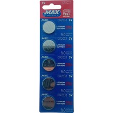 Zersan Zmax Energy Lityum CR2032 Para Pil 5'li