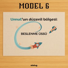 Atatuğ Hediyelik Kişiye Özel Uzay Konseptli Keten Beslenme Örtüsü (28X40 Cm) - Yıkanabilir Isimli Servis Bezi