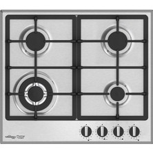 Tommatech TAO6005IM Ankastre Gazlı Ocak 60 cm Inox Metal