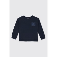 Panço Erkek Bebek Lacivert Sweatshirt