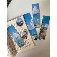Tiny Stories TR Yaz Temalı Kitap Ayracı Seti/ 3 Adet Mıknatıslı & 4 Adet Uzun Ayraç