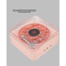 Aesco Retro Kristal Netliğinde Ses – Gece Işıklı Retro Bluetooth Hoparlör Yeni Nesil