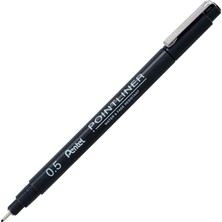 Pentel Fiber Uçlu Yazı Kalemi İnce Uç 0,5 Mm (12 Li Paket) S20P-5A
