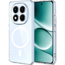 Aesco Xiaomi Redmi Note 15 4g Combo Sert Şeffaf Magsafe Kapak - Şeffaf