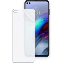 Schitec Motorola Moto G100 Uyumlu Ön Yüzey Nano Şeffaf Hidrojel Ekran Koruyucu