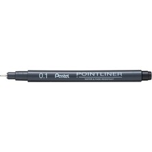 Pentel Fiber Uçlu Yazı Kalemi İnce Uç 0,1 Mm (12 Li Paket) S20P-1A