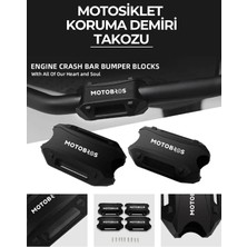 Motobros Motosiklet Universal Koruma Demiri Takozu (Bir Çift)