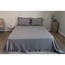 Piketen Catena Serisi Tek Kişilik Fırfırlı Pike Takımı 170 x 220