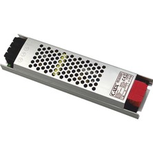 Aesco 1 Adet Cata Ct 2679 Klemensli 17A Şerit LED Trafosu 12V 200W