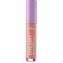 Callista Dreamy Matte Cream Mat Görünümlü Lipgloss 207 Angelic, Nude