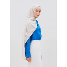 Fresh Scarfs Penye Şal Fildişi