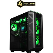 Monster Tulpar TD3 V2.1.12 Amd Ryzen 7 9700X B850 Anakart 32 GB RAM 1 TB SSD RX 9070 XT Windows 11 Masaüstü Oyun Bilgisayarı - Siyah
