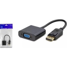 Hadron HDX7763 Dısplay To VGA F Çevirici 1080P Siyah