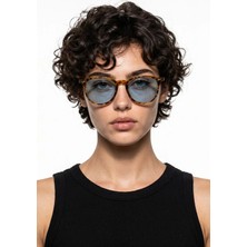 Bilge Karga Cory Leopard Blue Güneş Gözlüğü