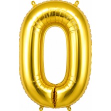 Cansüs Can Süs Gold Folyo Balon Rakam-0