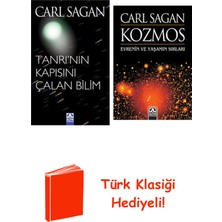 Altın Kitaplar Carl Sagan 2 Kitap Seti + Türk Klasiği Hediye