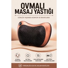 Relax Ovmalı Masaj Aleti Yoğurma Masajı Fonksiyonu ile Pratik Kullanım Sunan Hafif ve Taşınabilir