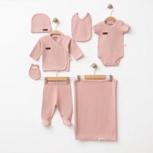 Gümüş Baby Soft Naturel Kumaş 7'li Zıbın Takım