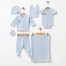 Gümüş Baby Soft Naturel Kumaş 7'li Zıbın Takım