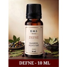 E.M.S DEFNE Esansiyel Uçucu Yağ Buhurdanlık Yağı Difüzör Esansı Oda Kokusu Esansı MUM ESANSI 10 ML