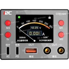 Kızılelma Teknik I2C C09MINI Dalga Formu Ampermetresi, Akım Dalga Formu Alımını ve Iıc Protokol Kodu Çip Okuma/yazma Işlemlerini Destekler