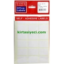 Tanex OFC-116 Beyaz Ofis Etiketi 10 Sayfa