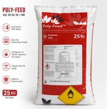 Haifa Poly-Feed Gg 10-52-10 25 kg Yüksek Fosforlu Damlama ve Yaprak Gübresi (Mikro Elementli)
