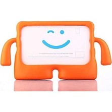 Nacario Babilden Apple 11 Inç iPad (A16) / iPad Air 10.9 Inç/ipad 10.nesil 10.9 Wi-Fi Çocuklar Için Kılıf Ağır Hizmet Darbeye Dayanıklı Kılıf Çocuklara Dayanıklı Koruyucu Çocuk Kılıfı Standlı Turuncu