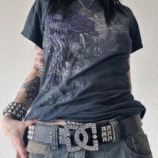 Balina Füme Purple Rose Gothic Cyber Grunge Unisex T-Shirt