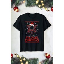 Balina Stranger Things Stranger Christmas Noel Oversize Unisex T-Shirt