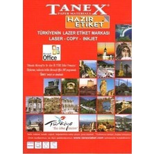 Tanex TW-2105 105X37,125MM Lazer Etiketi 100AD.