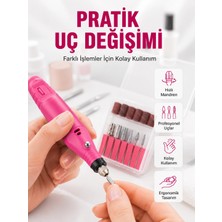 Aesco 12V Çok Fonksiyonlu Tırnak Bakım Cihazı Yeni Nesil