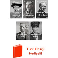 Can Yayınları Mustafa Kemal Atatürk 5 Kitap Seti + Türk Klasiği Hediye