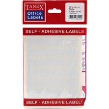 Tanex OFC-110 Beyaz Ofis Etiketi 10LU Paket